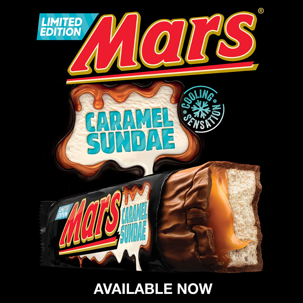 Mars Caramel Sundae