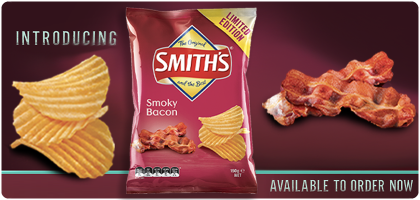 Introducing Smith's Smokey Bacon