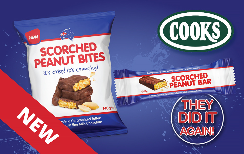 Cooks Scorched Peanut Bars & Bites MyBrandz
