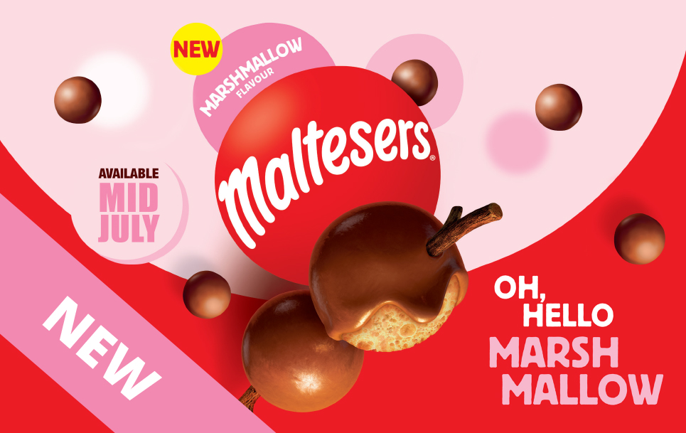 New Marshmallow Flavour Maltesers MyBrandz