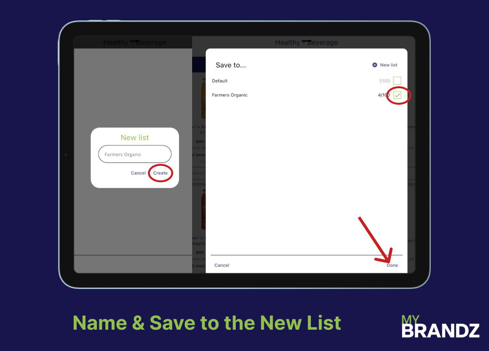 Click Pantry Lists 