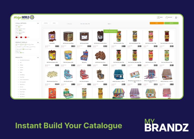 Instant Build Your Catalogue