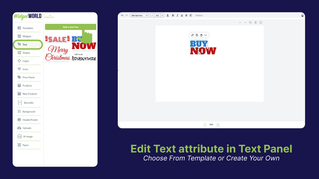 Text Editor Section