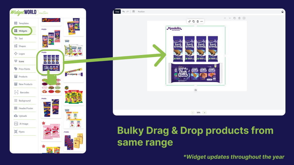 Widget Drag & Drop