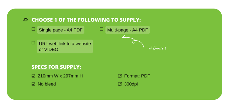 Major panel requirements